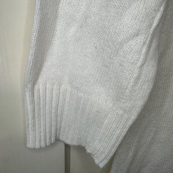 NWT - Old Navy Cowl Neck Sweater Dress, Off White -Size Small - Picture 6 of 8